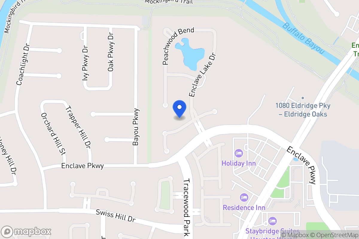 Map of 13606 Winter Creek Ct, Houston