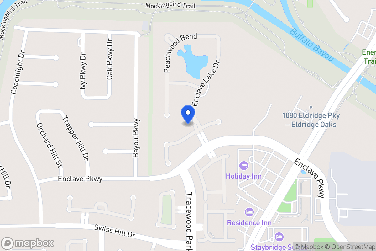 Map of 13602 Winter Creek Ct, Houston