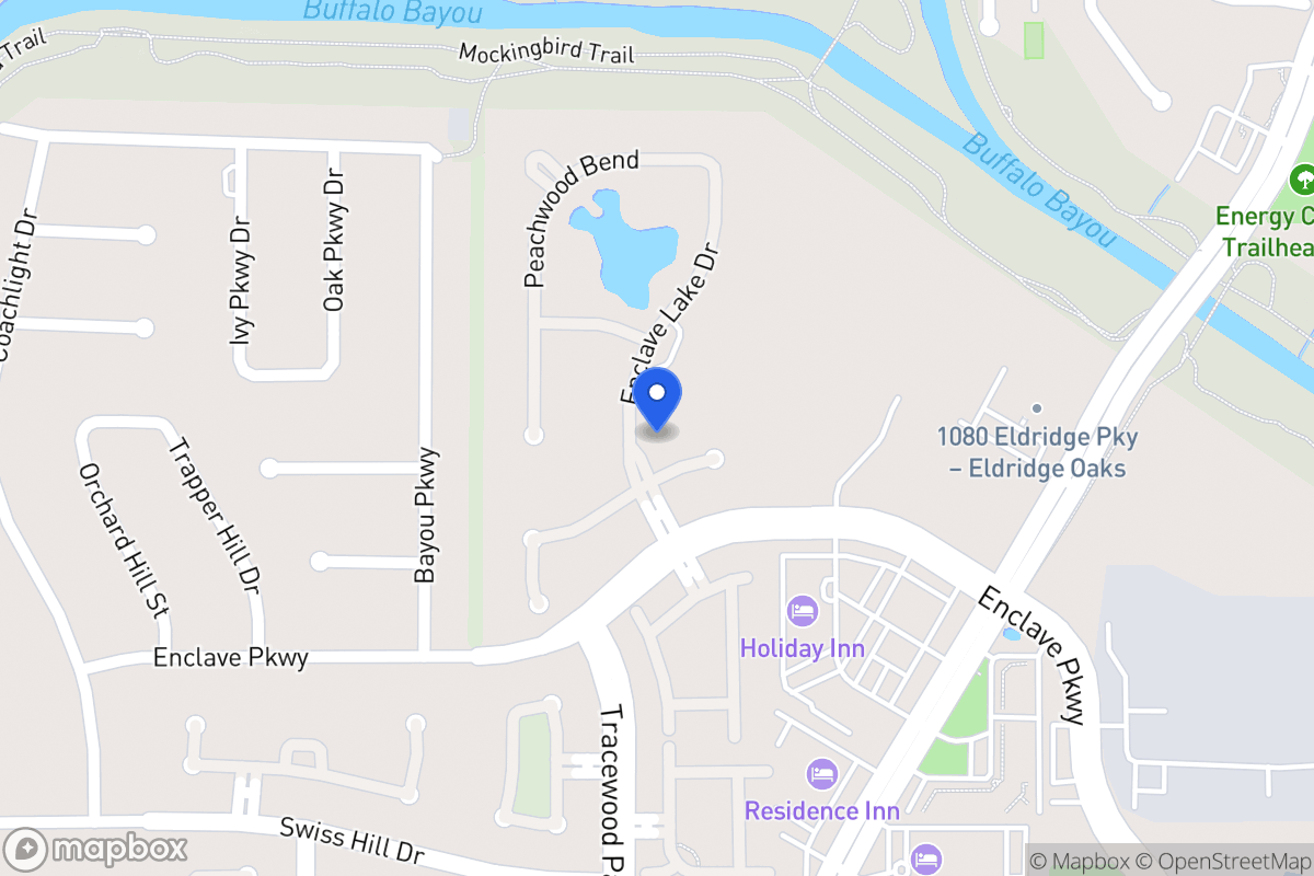 Map of 13514 Winter Creek Ct, Houston