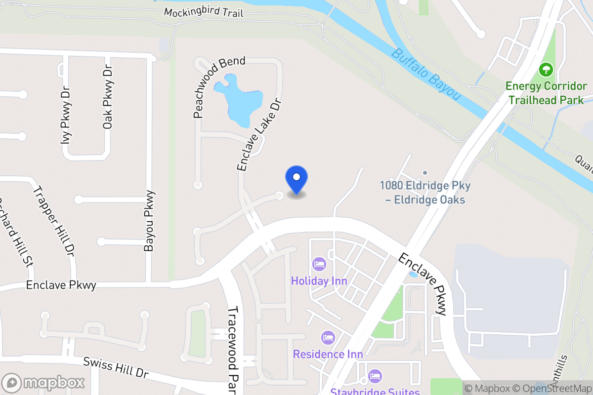 Map of 13503 Winter Creek Ct, Houston