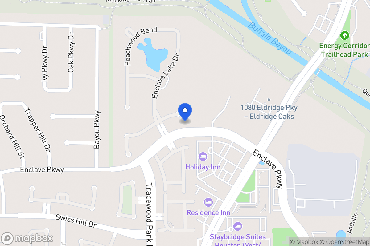 Map of 13507 Winter Creek Ct, Houston