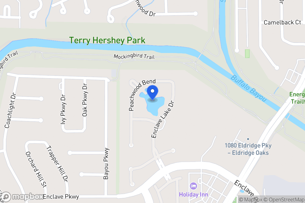 Map of Peachwood Bnd, Houston