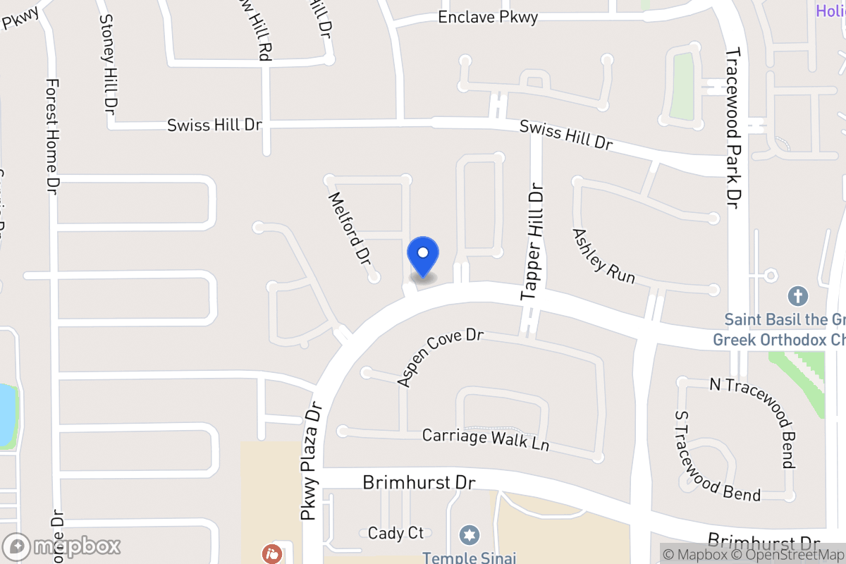Map of 1202 Charlton Park Dr, Houston