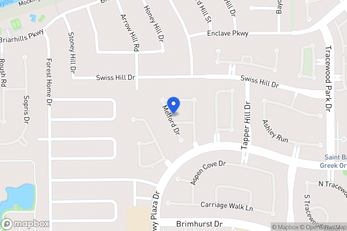 Map of 13914 Charlton Way Dr, Houston