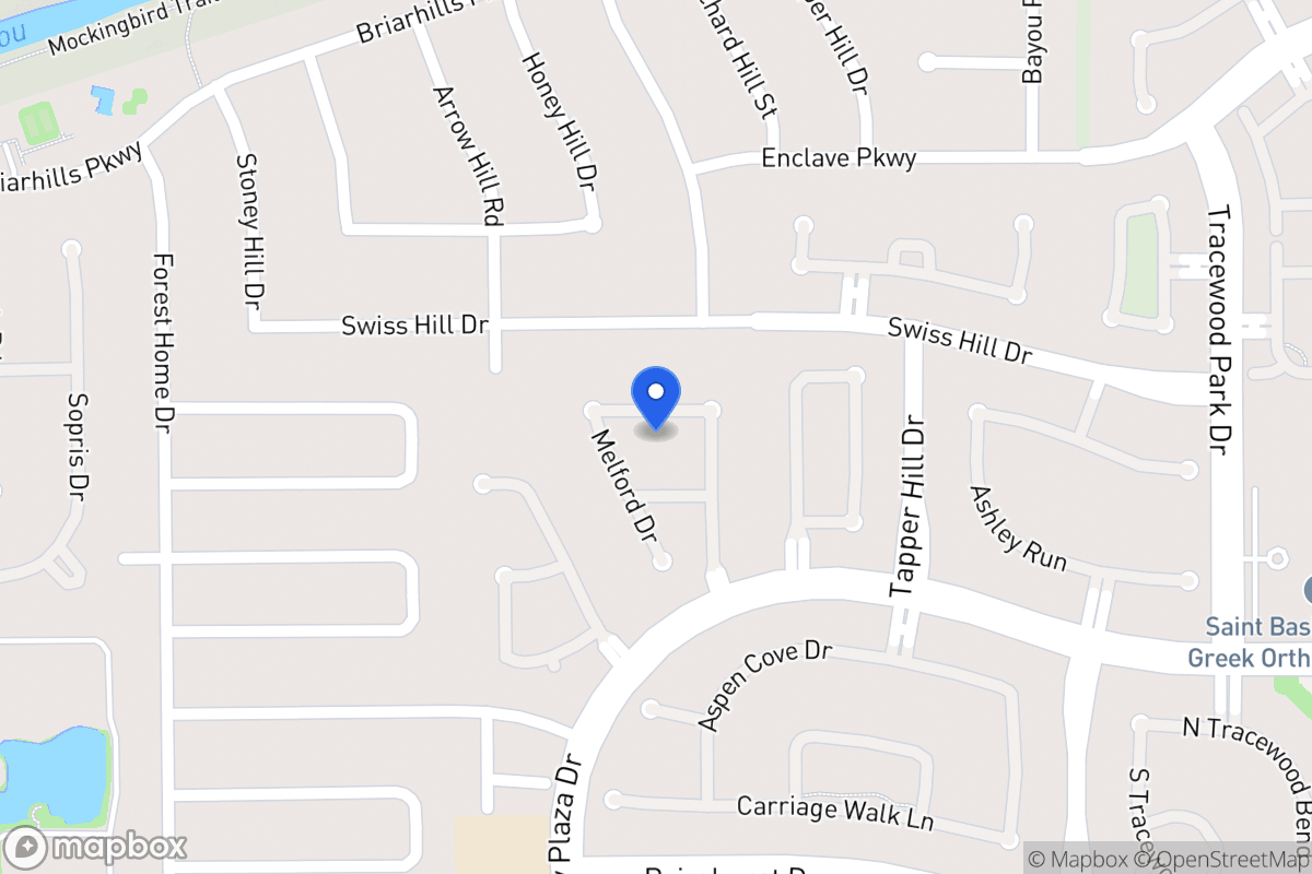 Map of 13919 Roxton Dr, Houston