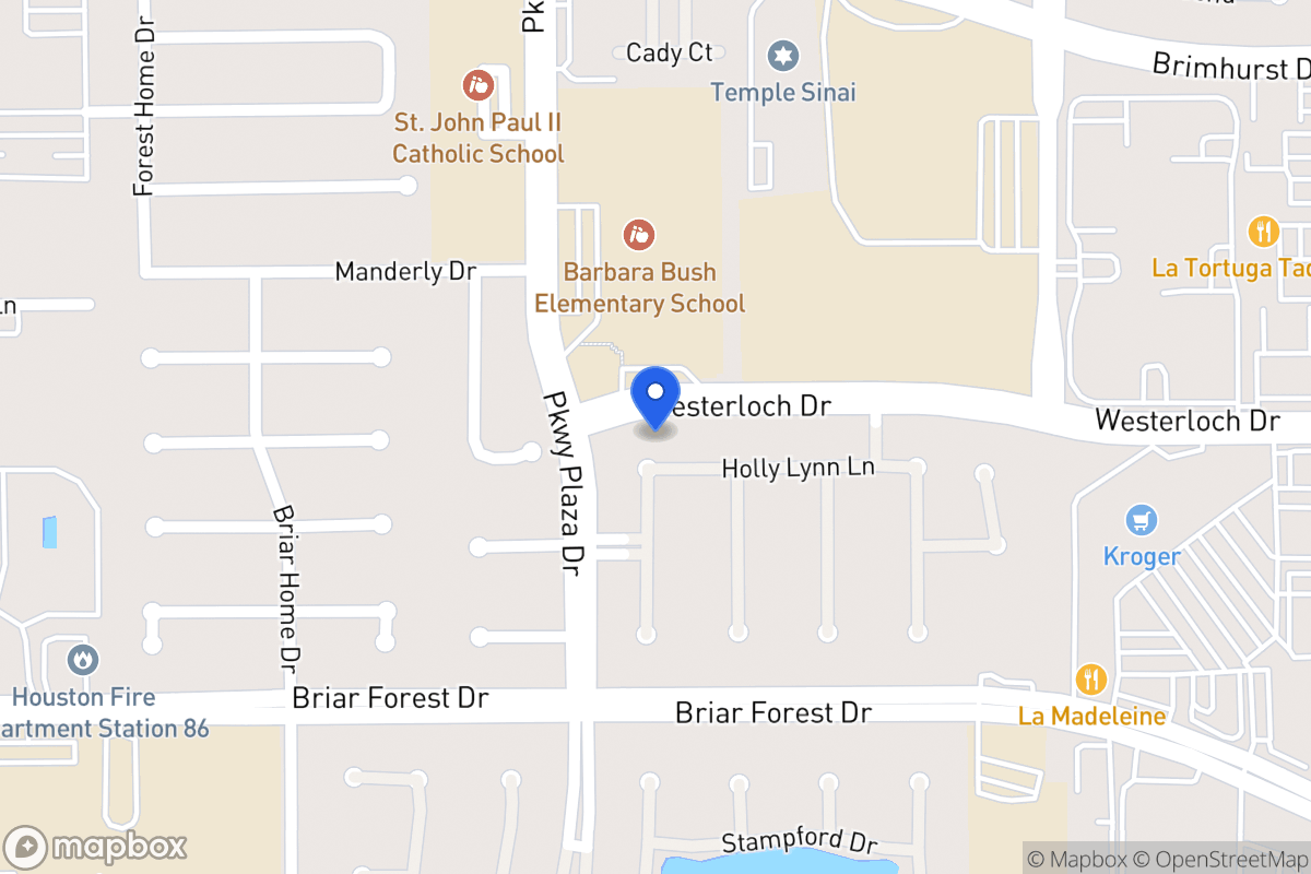 Map of 13918 Holly Lynn Ln, Houston