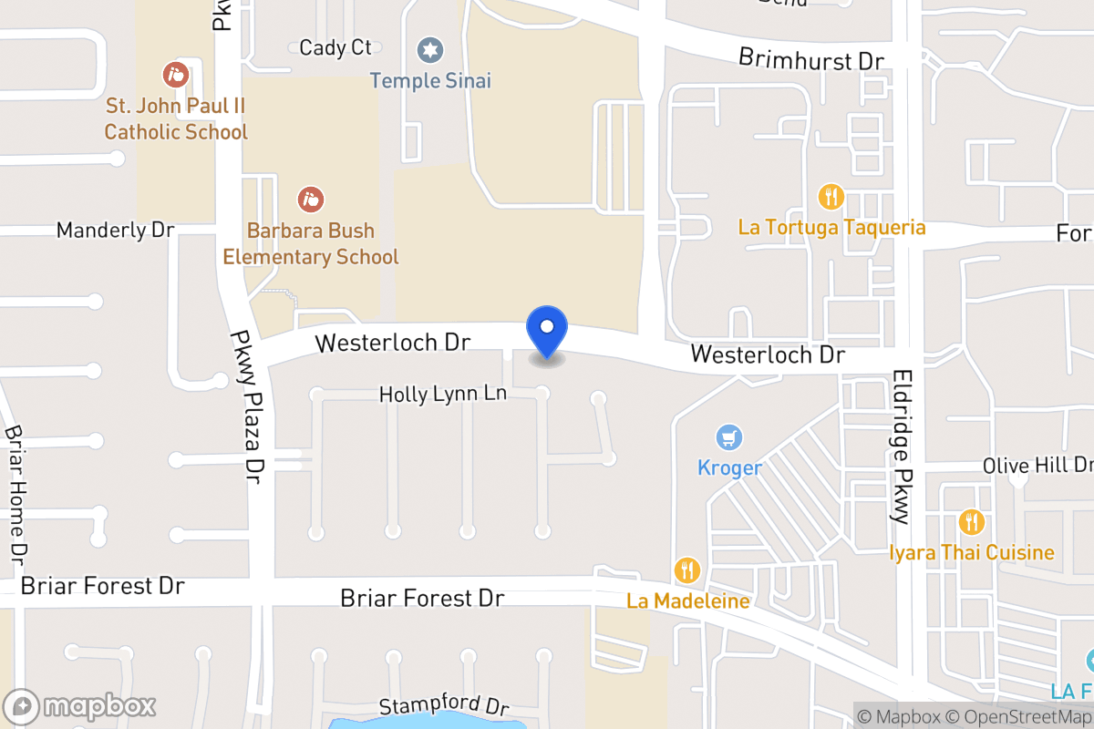 Map of 13702 Holly Lynn Ln, Houston