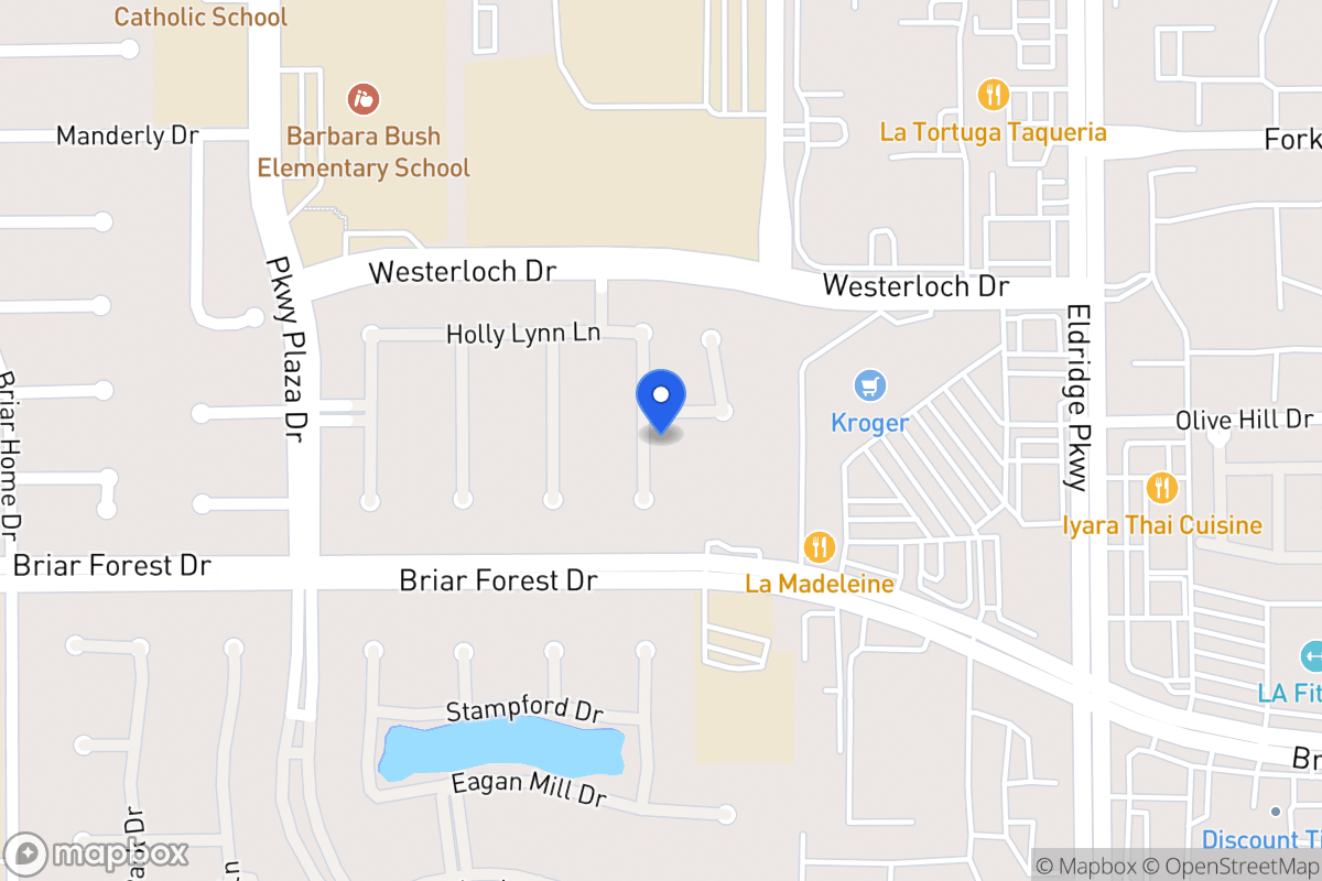 Map of 1547 Sheltons Bend Ct, Houston