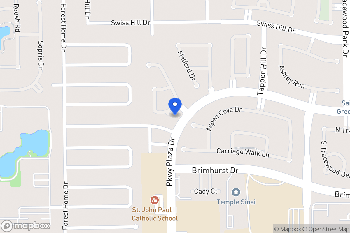 Map of 14007 Shannon Marie Ln, Houston