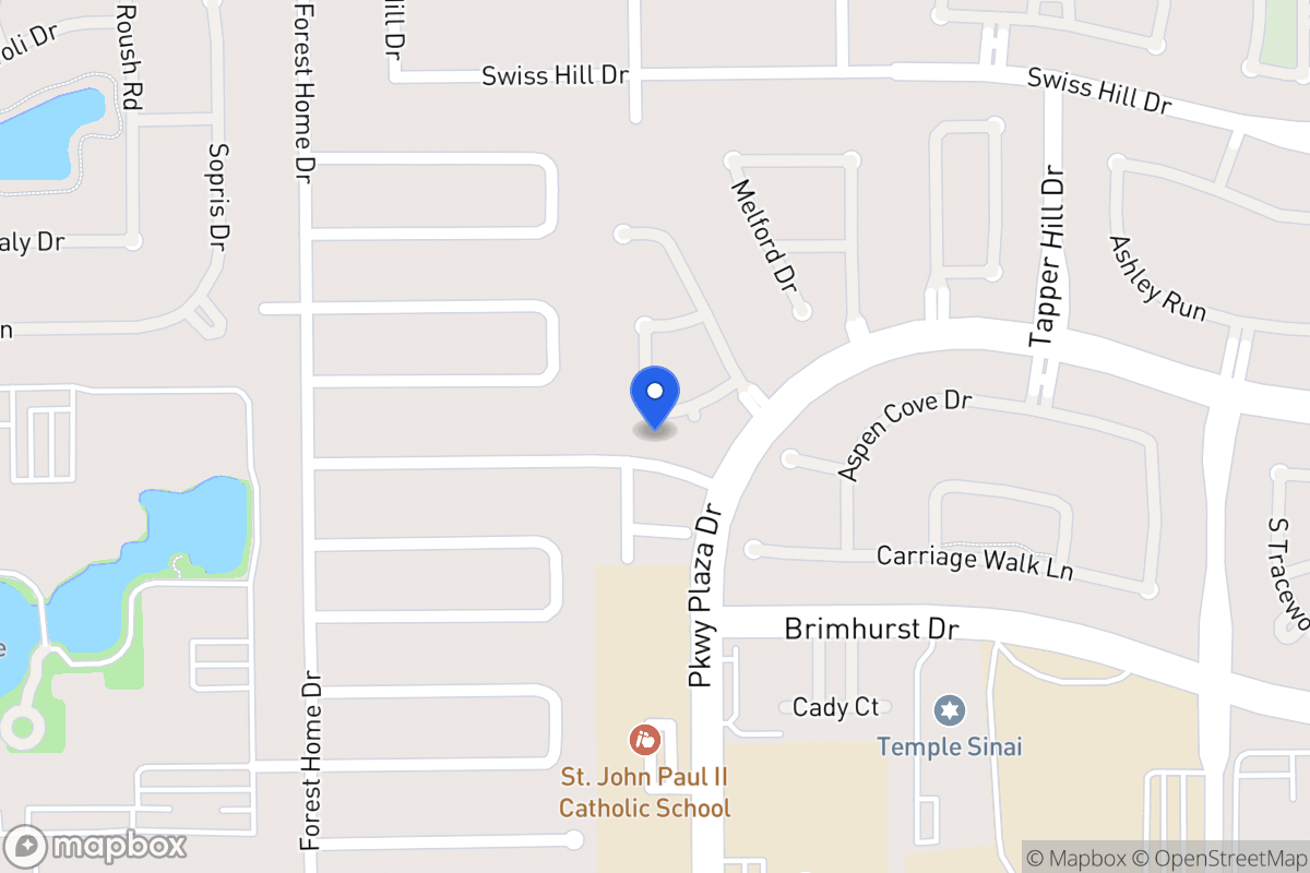 Map of 14023 Shannon Marie Ln, Houston