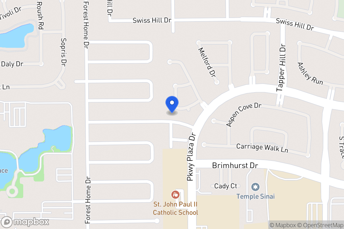 Map of 14027 Shannon Marie Ln, Houston