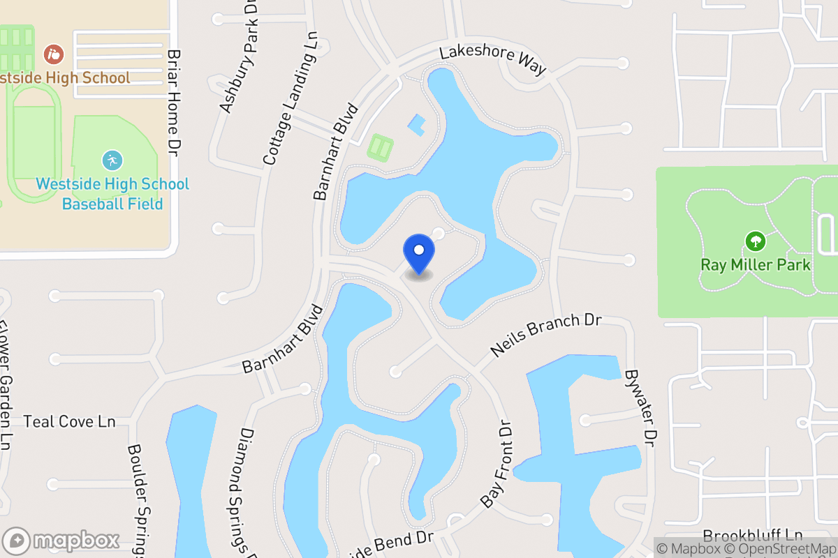 Map of 1811 Watercastle Ct, Houston