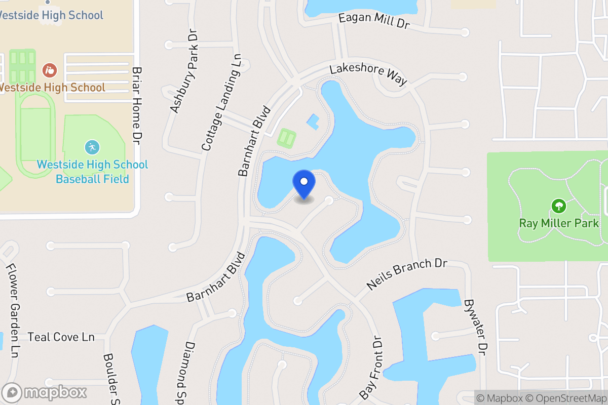 Map of 1806 Watercastle Ct, Houston