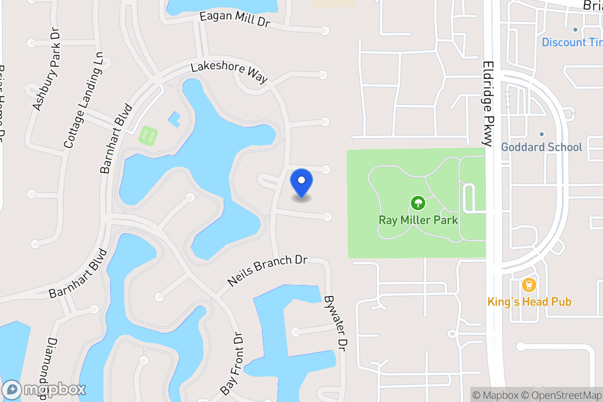 Map of 13614 Starlight Harbour Ct, Houston