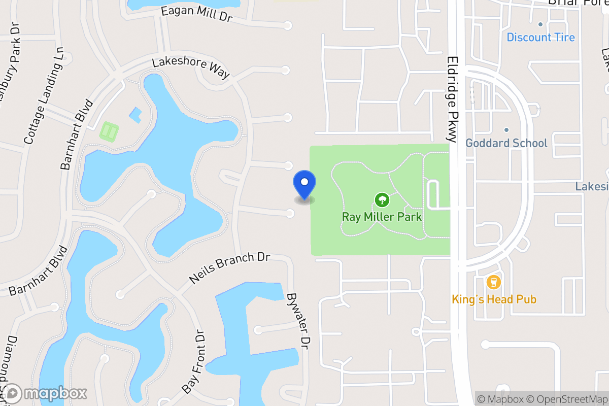 Map of 13602 Starlight Harbour Ct, Houston
