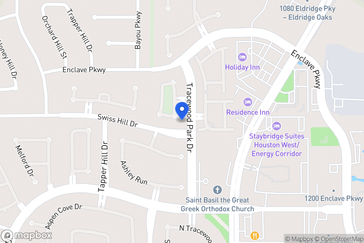 Map of 66 Blooming Grove Ln, Houston