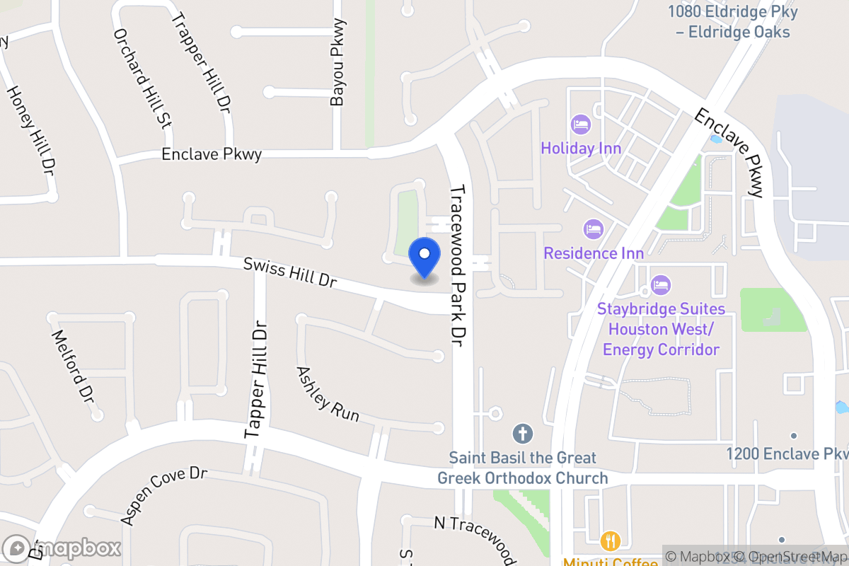 Map of 62 Blooming Grove Ln, Houston