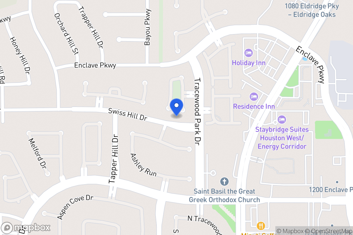 Map of 58 Blooming Grove Ln, Houston