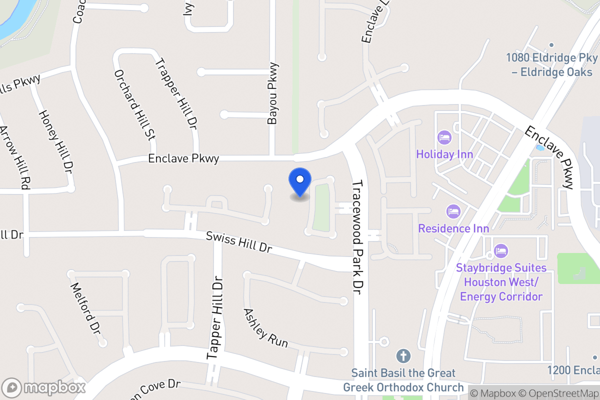 Map of 34 Blooming Grove Ln, Houston