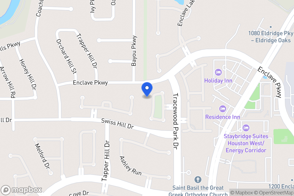 Map of 30 Blooming Grove Ln, Houston