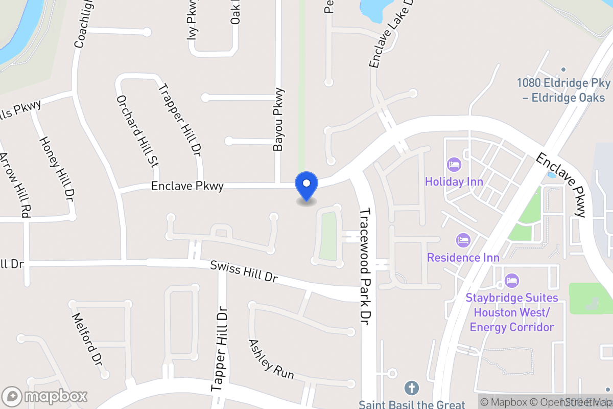 Map of 26 Blooming Grove Ln, Houston