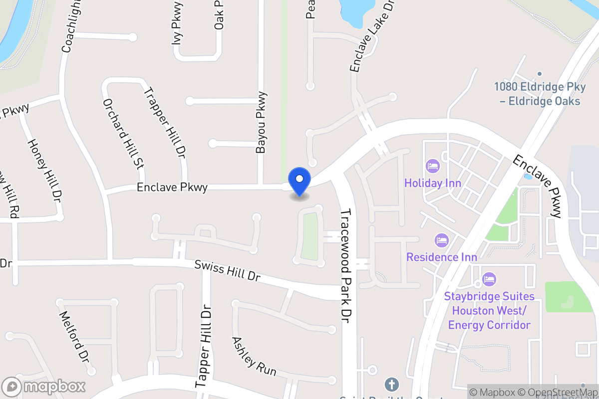Map of 22 Blooming Grove Ln, Houston