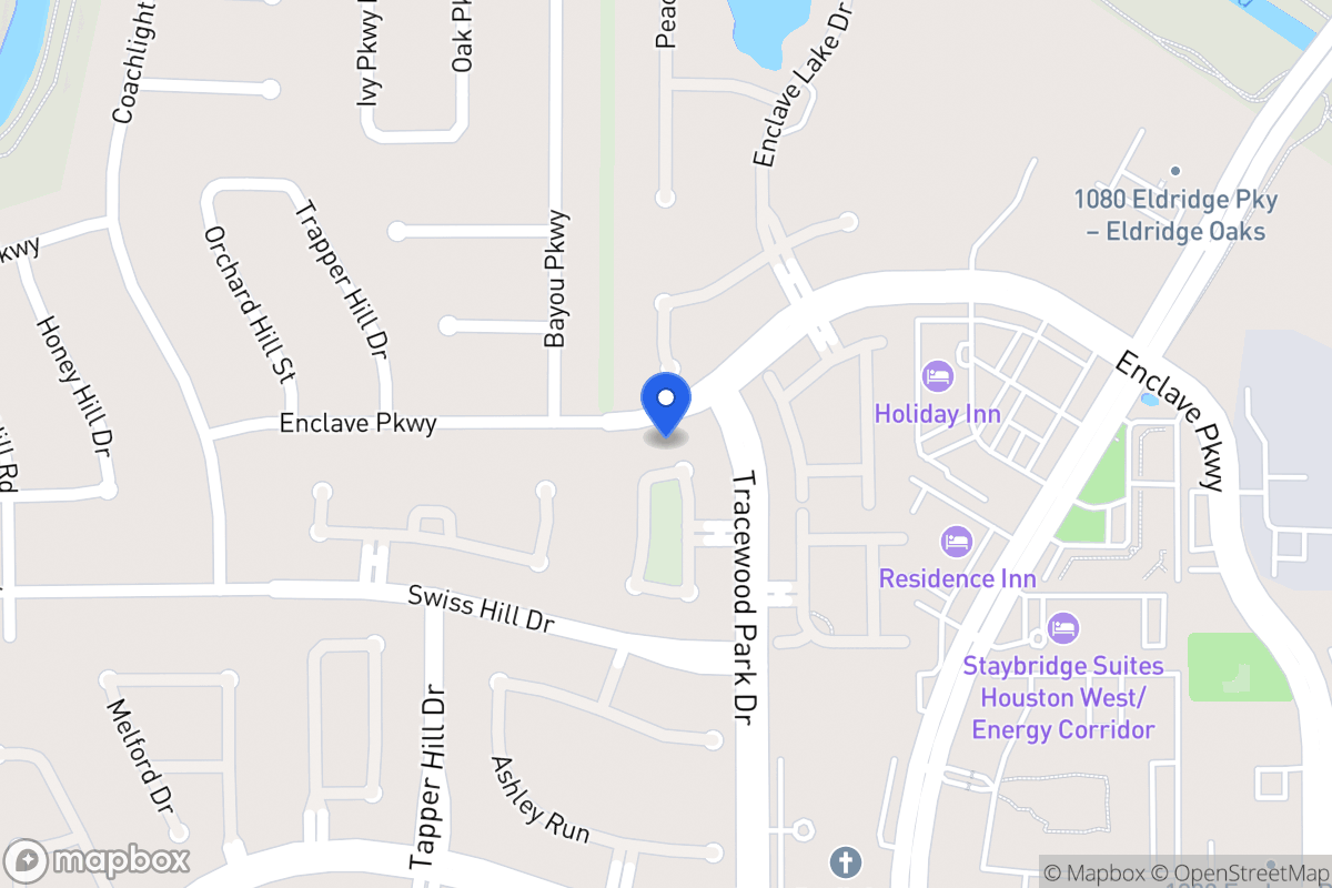 Map of 18 Blooming Grove Ln, Houston