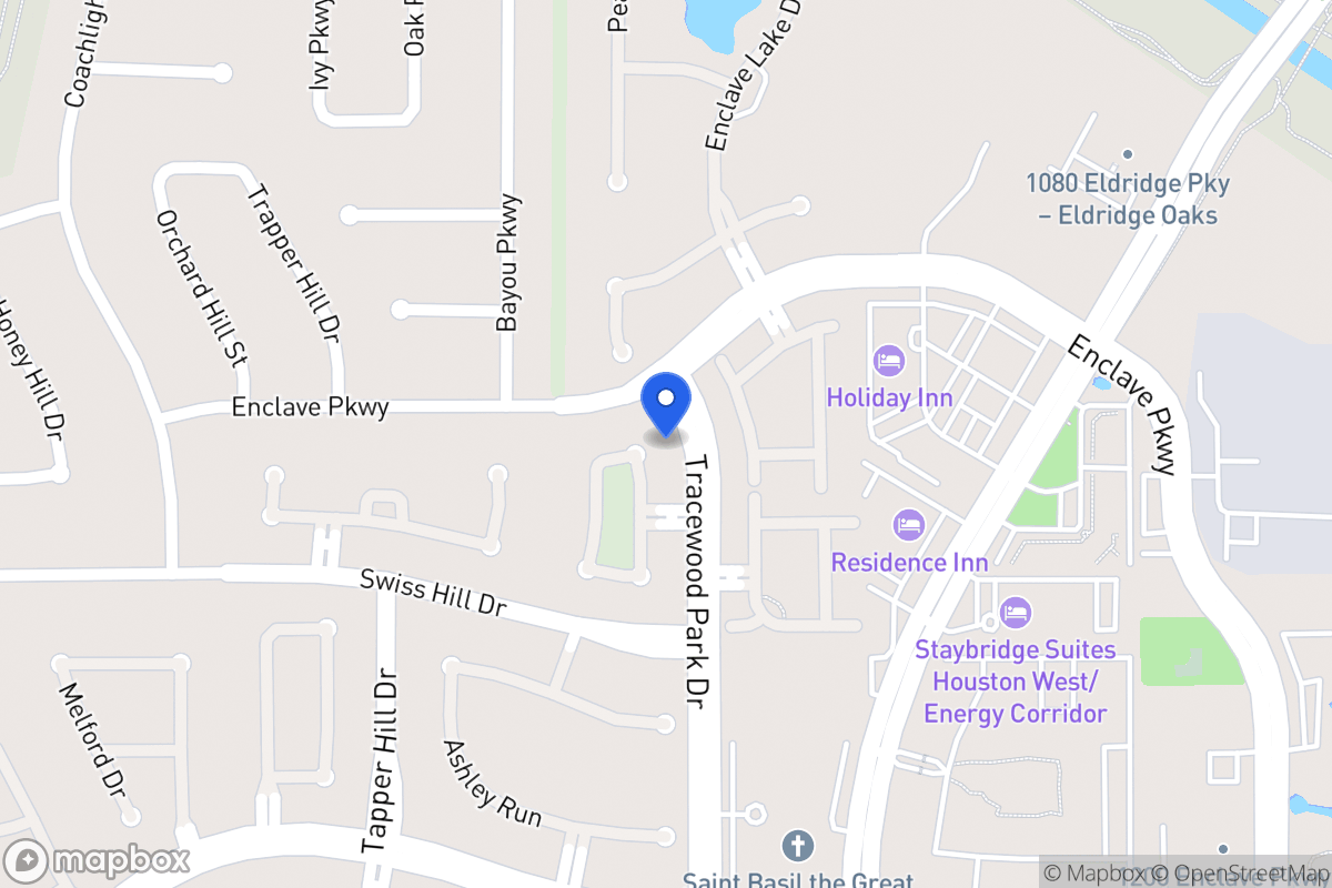 Map of 10 Blooming Grove Ln, Houston