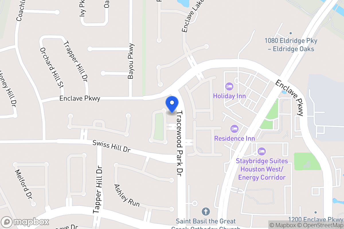 Map of 6 Blooming Grove Ln, Houston