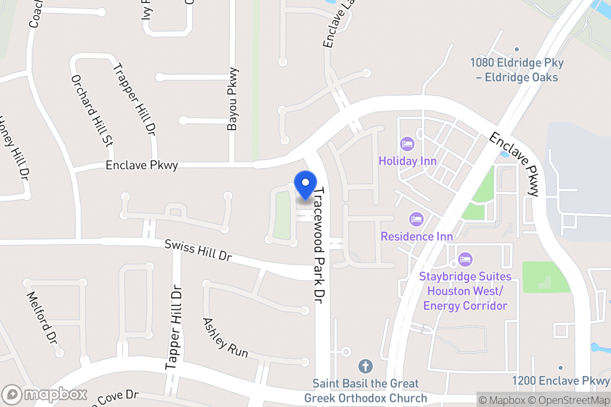 Map of 2 Blooming Grove Ln, Houston