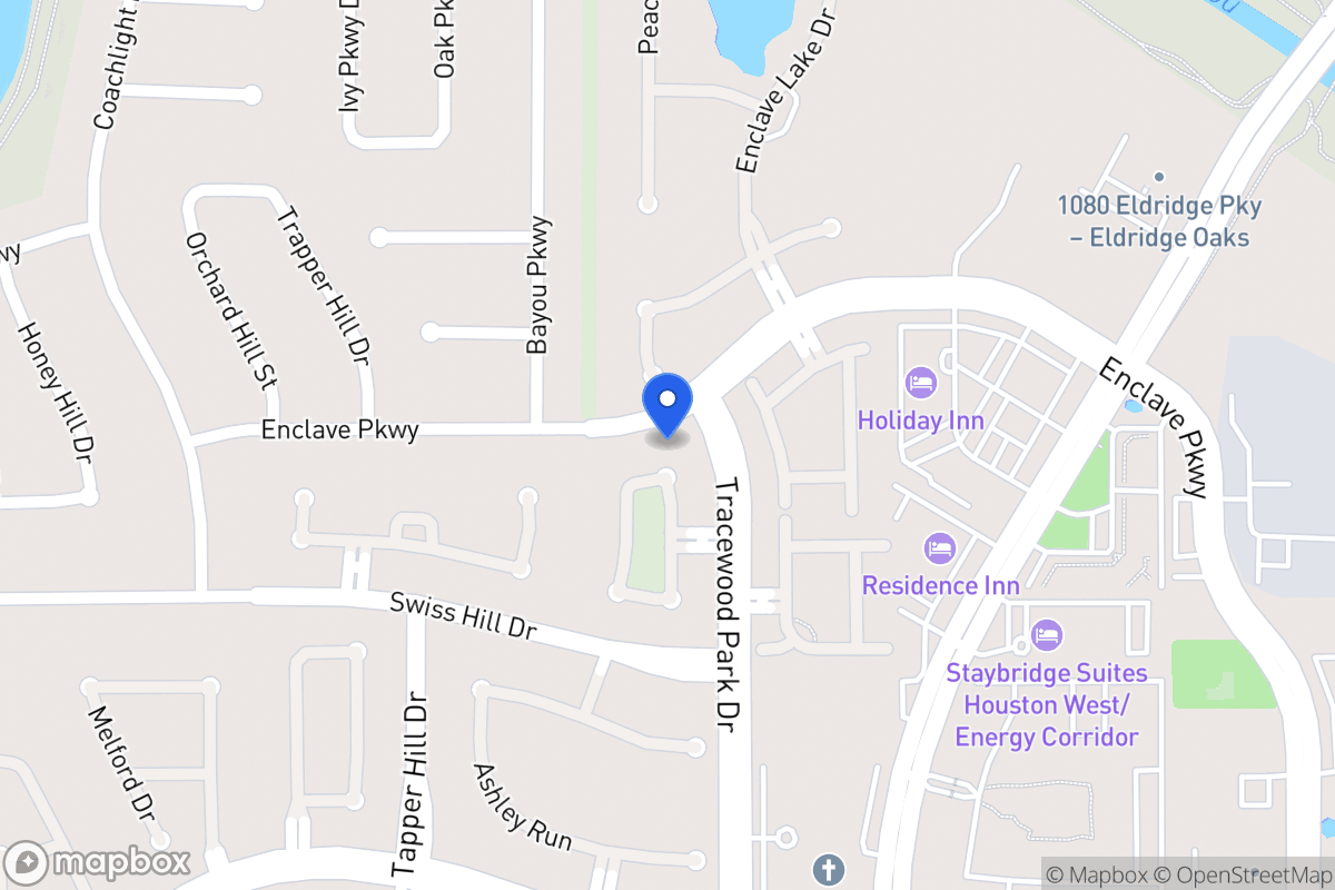 Map of Tracewood Park Dr, Houston