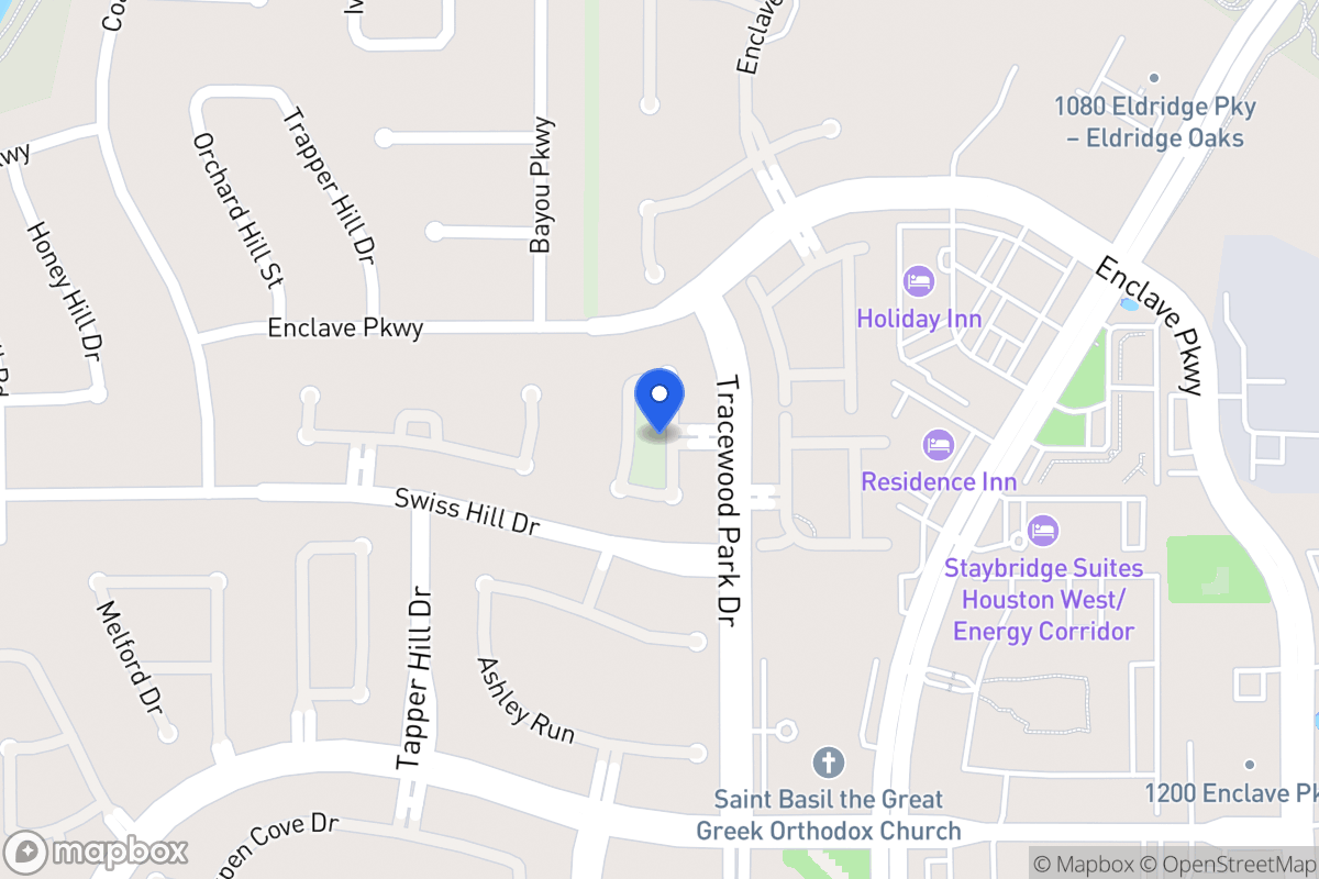 Map of Blooming Grove Ln, Houston