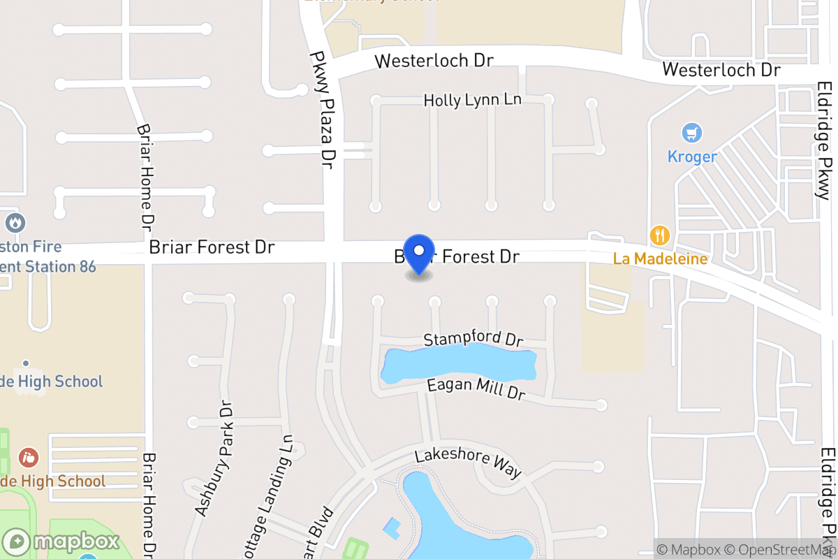 Map of 1602 Rika Pt, Houston