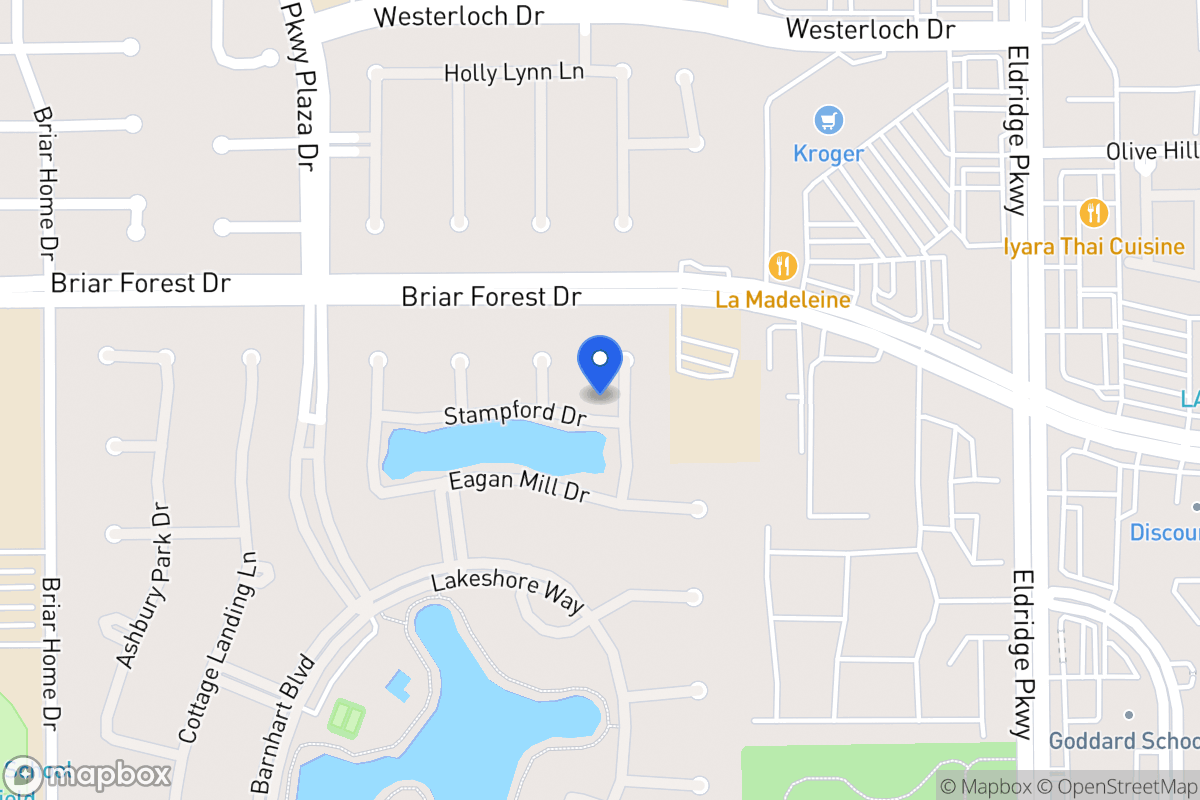 Map of 13702 Stampford Dr, Houston
