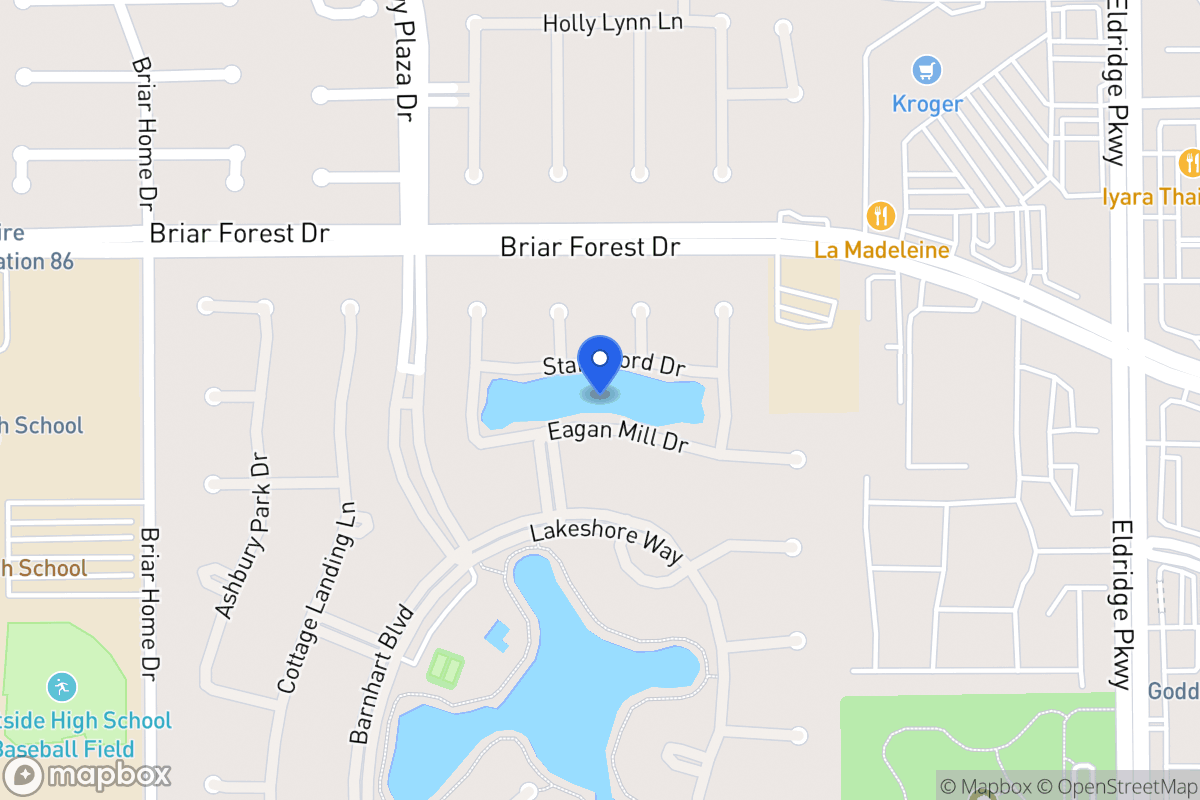 Map of Stampford Dr, Houston
