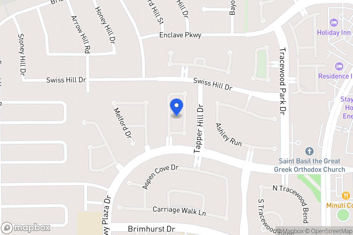 Map of Sienna Hill Dr, Houston