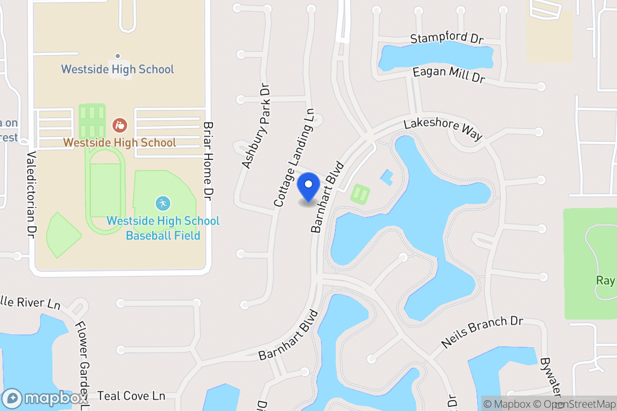 Map of 14006 Barnhart Blvd, Houston