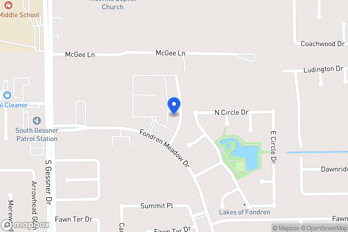 Map of 11936 Braes Park Dr, Houston