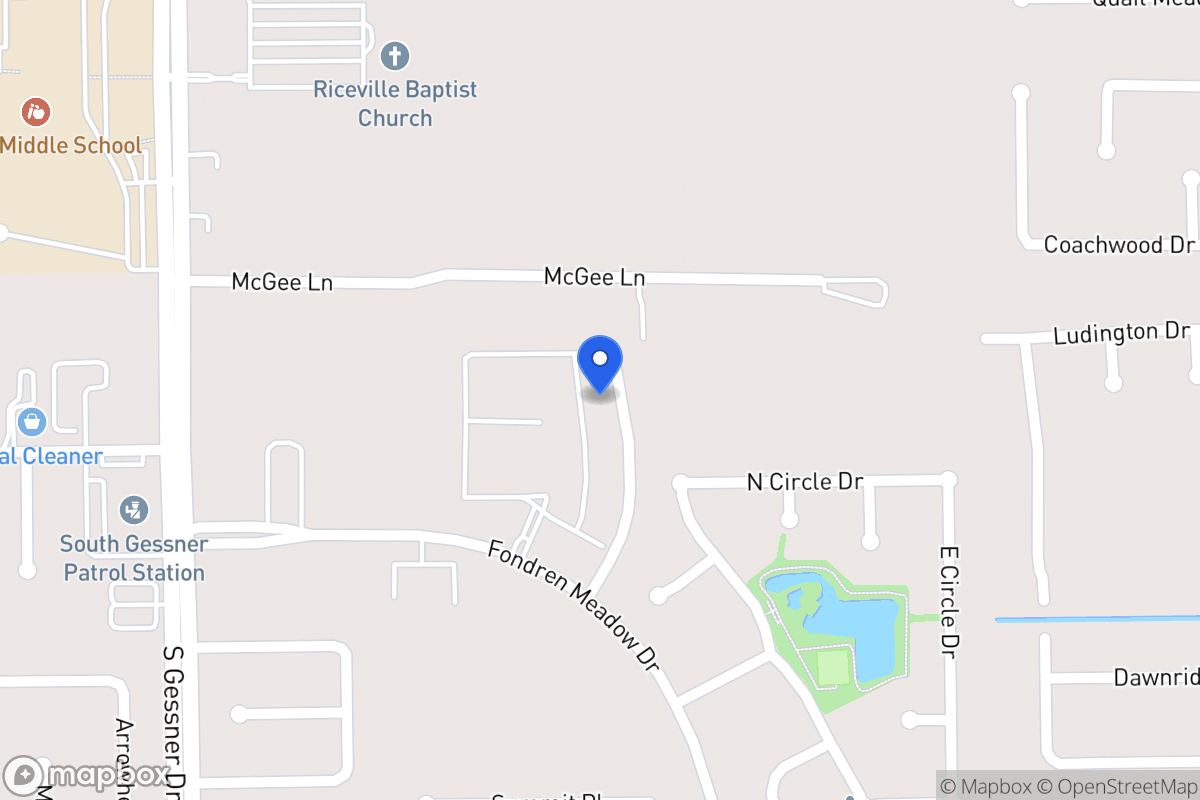Map of 11924 Braes Park Dr, Houston