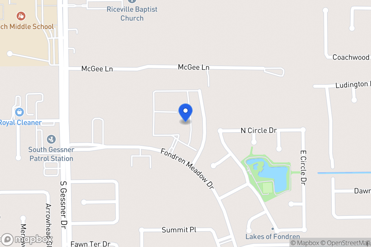 Map of 11954 Braes Park Dr, Houston