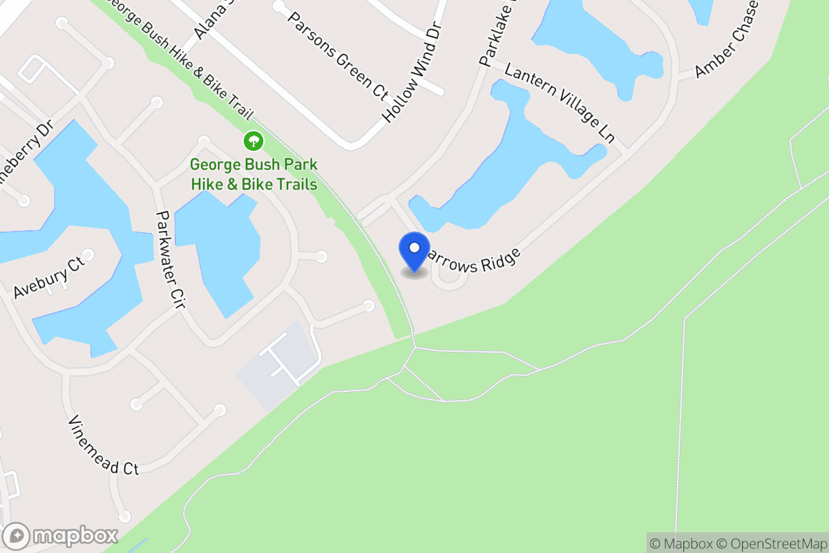 Map of 1943 Sparrows Rdg, Katy