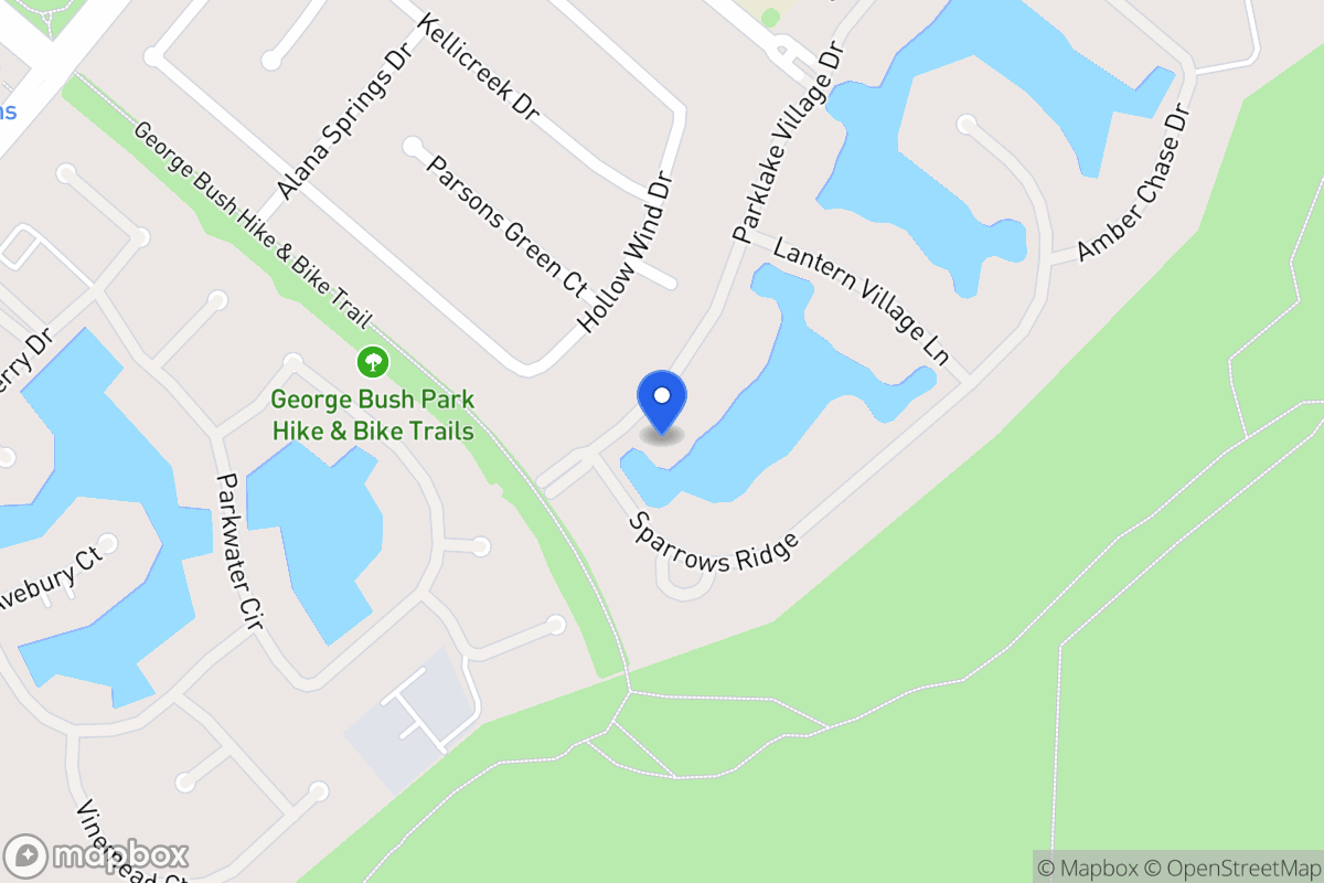 Map of 1919 Parklake Village Dr, Katy