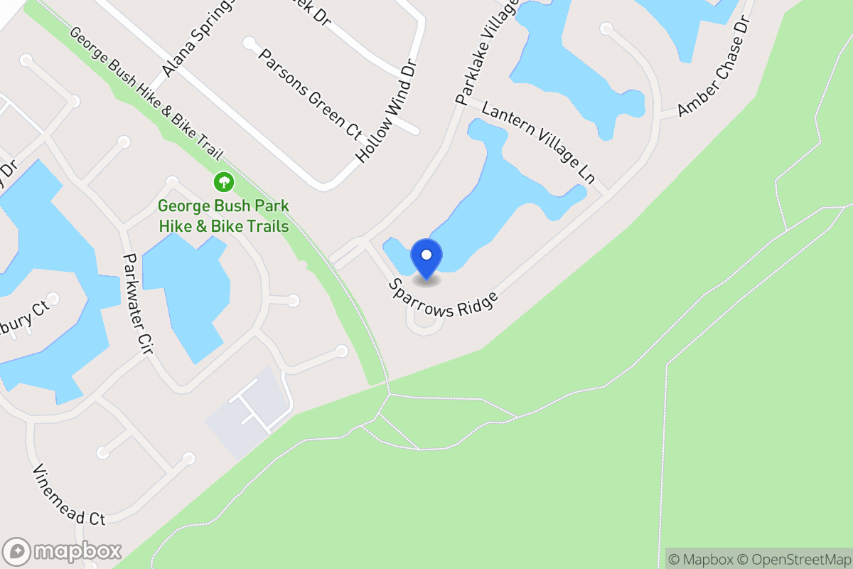 Map of 1942 Sparrows Ridge, Katy