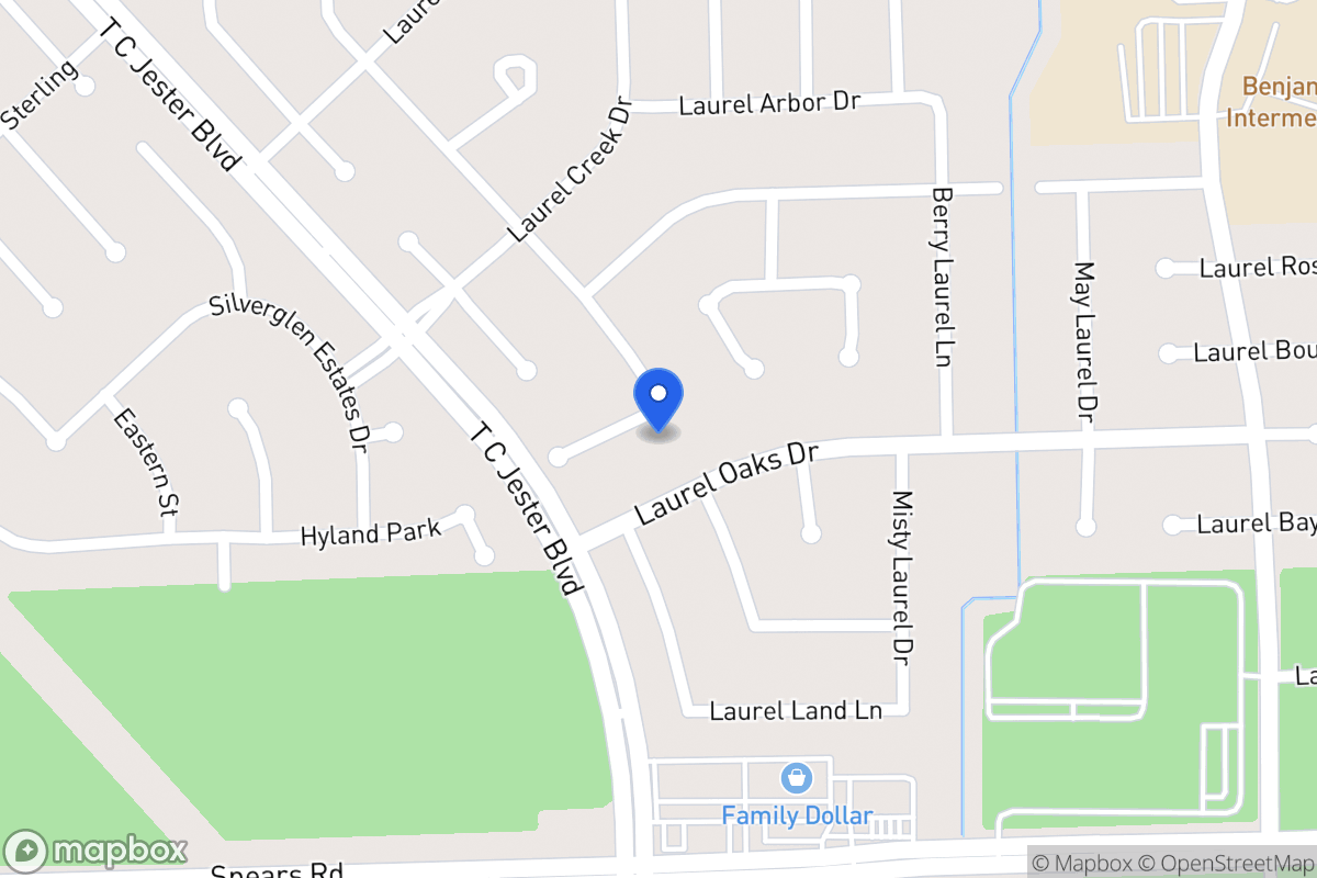 Map of 2211 Laurel Terrace Way, Houston