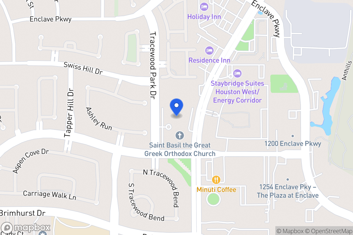 Map of 1100 Eldridge Pky, Houston