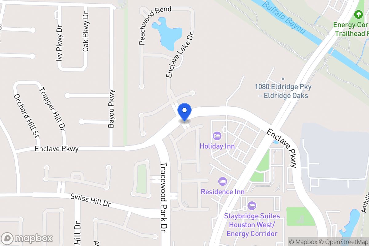 Map of Enclave Sq, Houston