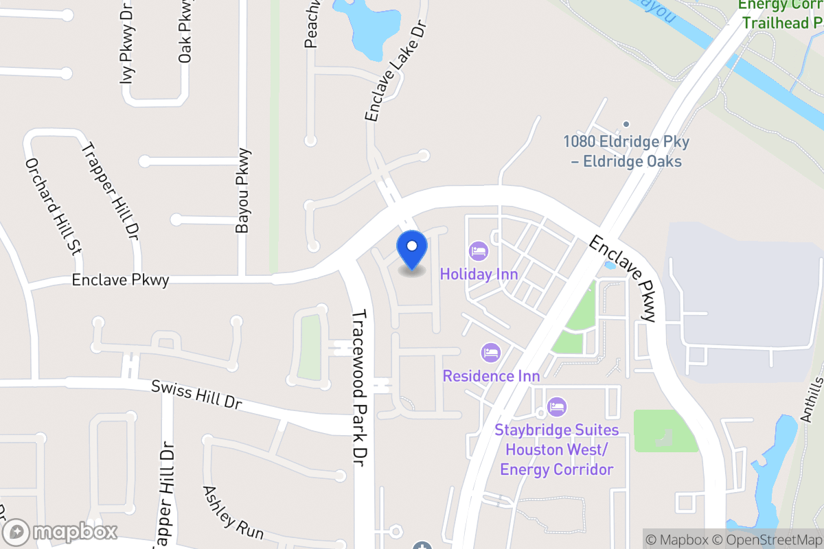 Map of Enclave Square North, Houston