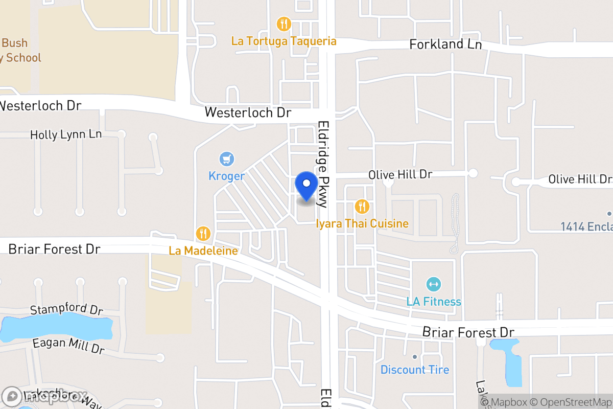 Map of 1506 Eldridge Pky, Houston