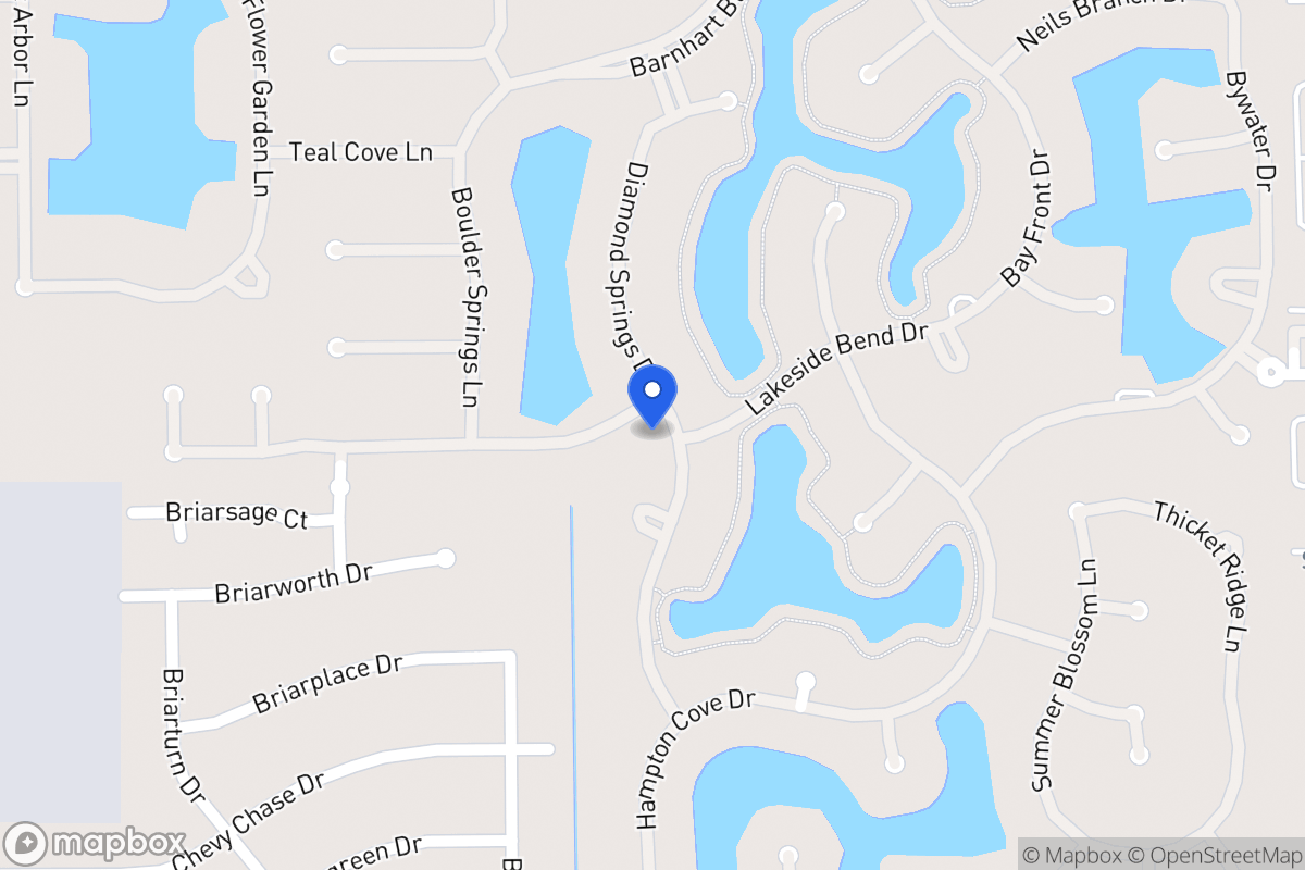 Map of 14103 Jade Cove Dr, Houston
