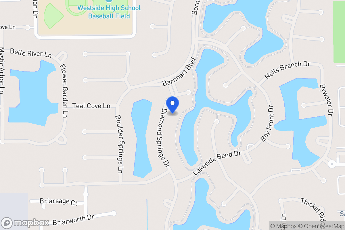 Map of 2019 Diamond Springs Dr, Houston